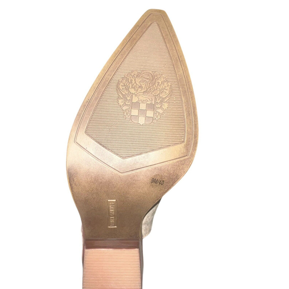 NEW Vince Camuto Gigietta Tan Suede Leather Split Ankle Pointed Bootie 9 M Boots - Picture 8 of 9